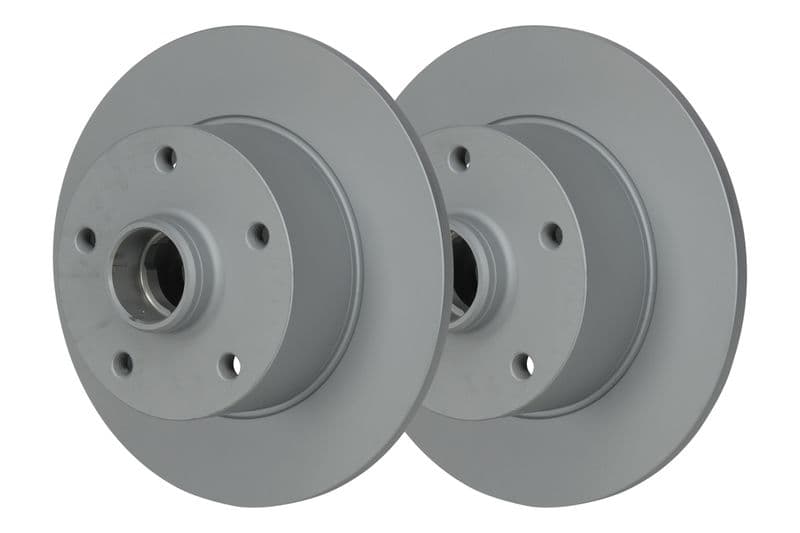 Brake disc Achter Links/Rechts (geen ABS ring) past: AUDI A4 B5 1.6-2.8 11.94-09.01