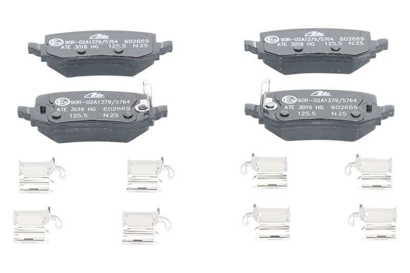 Remblokken set Achter , past: HYUNDAI TUCSON  KIA SPORTAGE V 1.6-2.5 11.20-