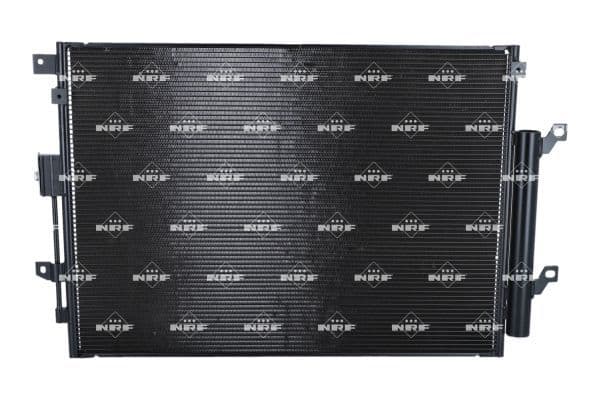 A/C condensator (met droger) past: JEEP CHEROKEE 2.2D/2.4/3.2 11.13-