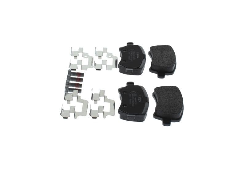 Remblokken set Achter , past: VOLVO S60 II, S80 II, V60 I, V70 III, XC60 I, XC70 II  FORD GALAXY II, GALAXY MK II, S-MAX  LAND ROVER FREELANDER 2, RANGE ROVER EVOQUE 1.5-4.4 03.06-12.19