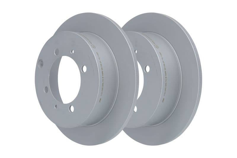 Brake disc Achter Links/Rechts past: MITSUBISHI GALANT VII, GALANT VIII, LANCER CARGO, LANCER VII, OUTLANDER I, SANTAMO, SPACE, SPACE RUNNER 1.3-2.5 05.91-12.13