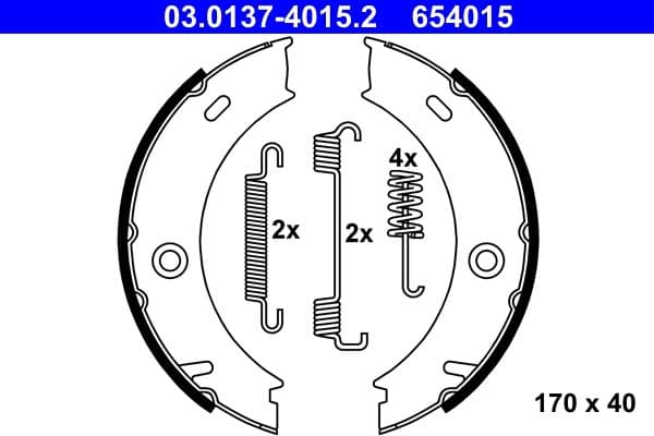 Remschoen past: MERCEDES SPRINTER 4-T (B904)  VW LT 28-35 II, LT 28-46 II 2.1D-2.9D 02.95-07.06