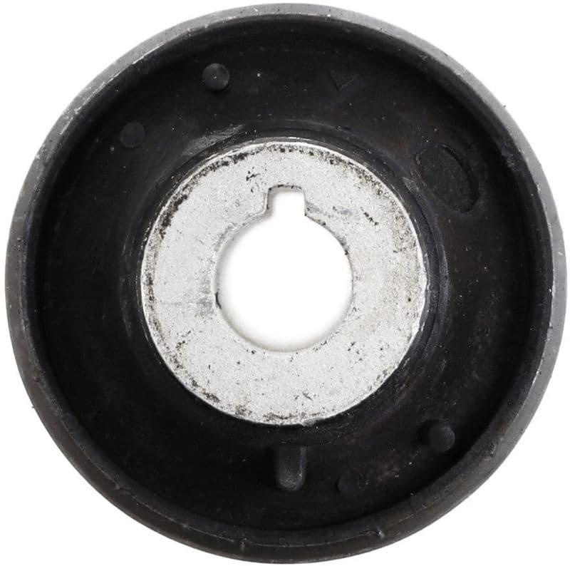 Voorste spoorcontrole-arm silent block Achterin. Links/Rechts (14x60x64 mm) past: VW CALIFORNIA T5 CAMPER, CALIFORNIA T6 CAMPER, MULTIVAN T5, MULTIVAN T6, TRANSPORTER T5 1.9D-3.2 04.03-08.24