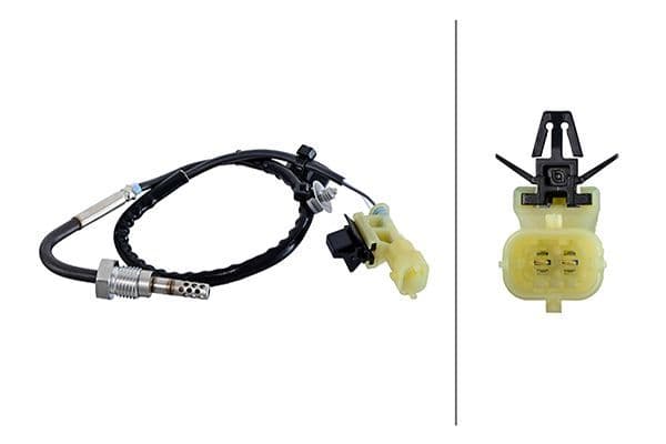 Uitlaatgastemperatuursensor (Vóór katalysator) past: OPEL ASTRA J, ASTRA J GTC 1.7D 09.09-10.15