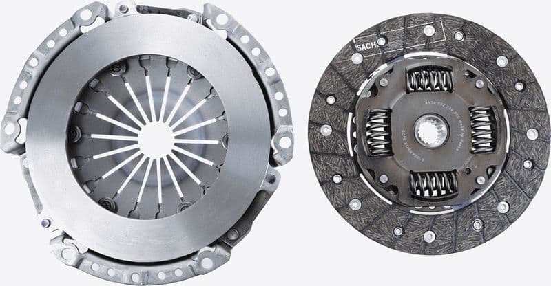 Koppelingskit met lager (200mm) past: CITROEN BERLINGO, BERLINGO MULTISPACE, C4, C4 I, C4 II, XSARA PICASSO  PEUGEOT 208 II, 307, PARTNER, PARTNER ORIGIN, PARTNER TEPEE 1.6/1.6ALK/1.6D 12.99-