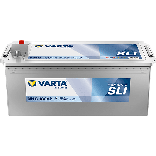 Batterij 12V 180Ah/1000A (EN) PROMOTIVE SLI (L+) 513x223x223 B00 - geen montageflens (Beginnen)