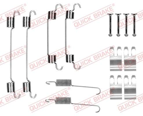 Accessory Kit, brake shoes