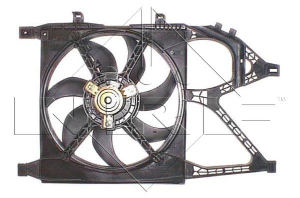 Radiatorventilator (met huisvesting) past: OPEL CORSA C 1.2 09.00-12.09