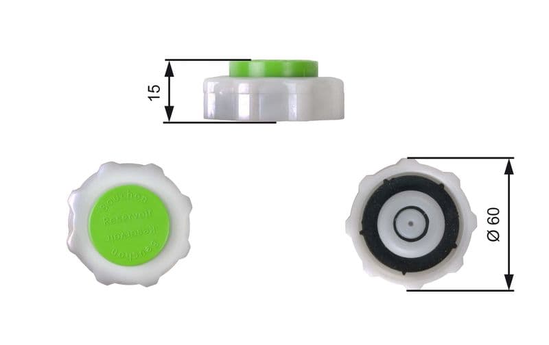 Cover, plenum chamber