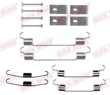 Accessory Kit, brake shoes
