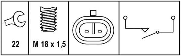 Switch, reverse light