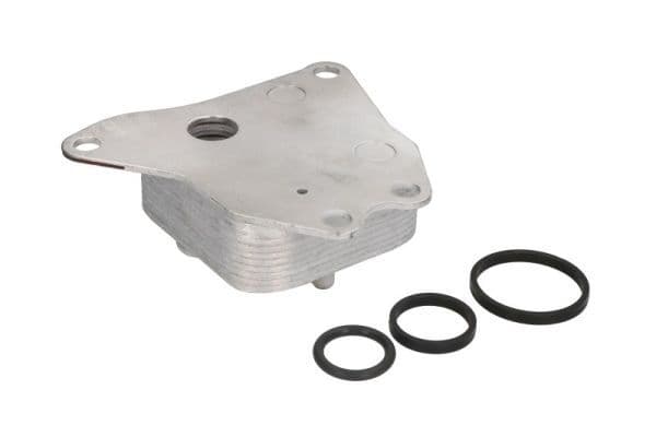 Olie radiator (bovenste  klein) past: CITROEN C5 III, C6  JAGUAR S-TYPE II, XF I, XJ  LAND ROVER DISCOVERY III, DISCOVERY IV, RANGE ROVER SPORT I  PEUGEOT 407, 607 2.7D 06.04-