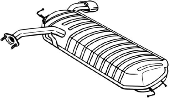 Intake Hose, air filter