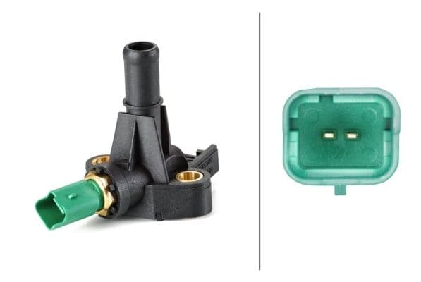 Koelvloeistoftemperatuursensor (aantal pinnen: 2, groen) past: FIAT DOBLO, PALIO, PANDA, PUNTO, SEICENTO / 600, SIENA, STRADA  LANCIA YPSILON 1.1-1.4 07.97-