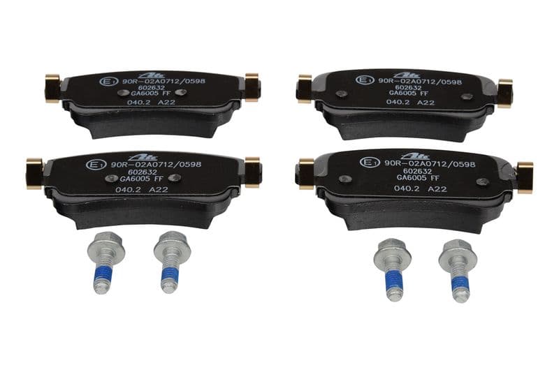 Remblokken set Achter , past: CITROEN JUMPY III, SPACETOURER  OPEL VIVARO C, ZAFIRA LIFE  PEUGEOT EXPERT, TRAVELLER  TOYOTA PROACE, PROACE VERSO 1.5D-Electric 02.16-