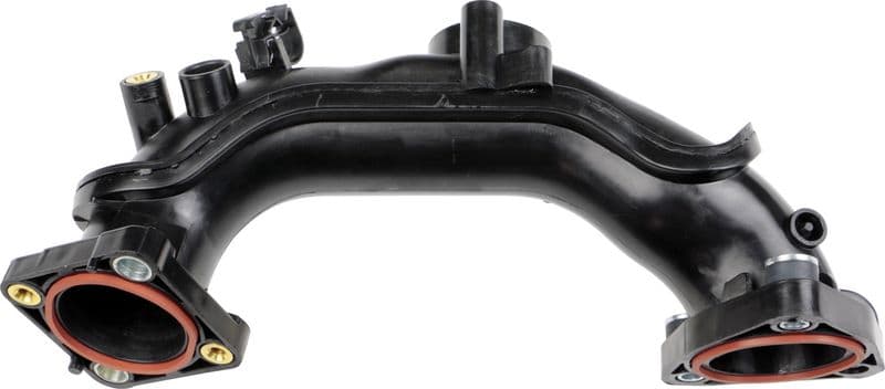 Intercooler slang (diameter 43/46mm, lengte 340mm, zwart) past: DS DS 3, DS 3 / DS 3, DS 4, DS 4 II, DS 5  VOLVO C30, S40 II, S80 II, V40, V50, V60 I, V70 III  CITROEN BERLINGO 1.5D/1.6D 01.07-