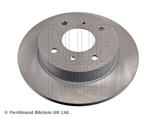 Brake disc Achter Links/Rechts past: NISSAN ALMERA II, PRIMERA 1.5-2.2D 06.90-11.06