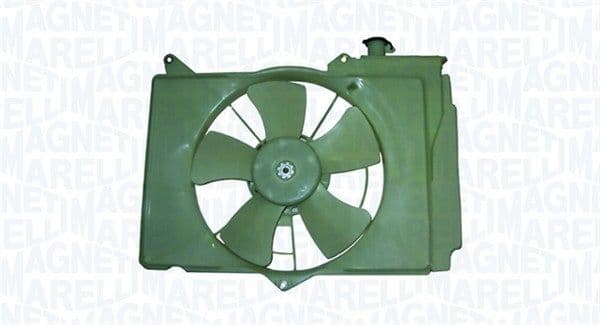 Radiatorventilator (met huisvesting) past: TOYOTA YARIS, YARIS VERSO 1.3/1.5 08.99-11.05