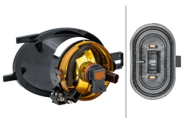 Mistlamp Rechts (H8/W5W, met positielicht) past: FORD S-MAX 05.10-12.14