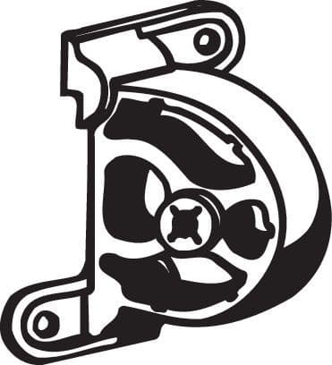 Uitlaatsysteem hanger past: BMW X5 (E53) 3.0/3.0D 04.00-10.06