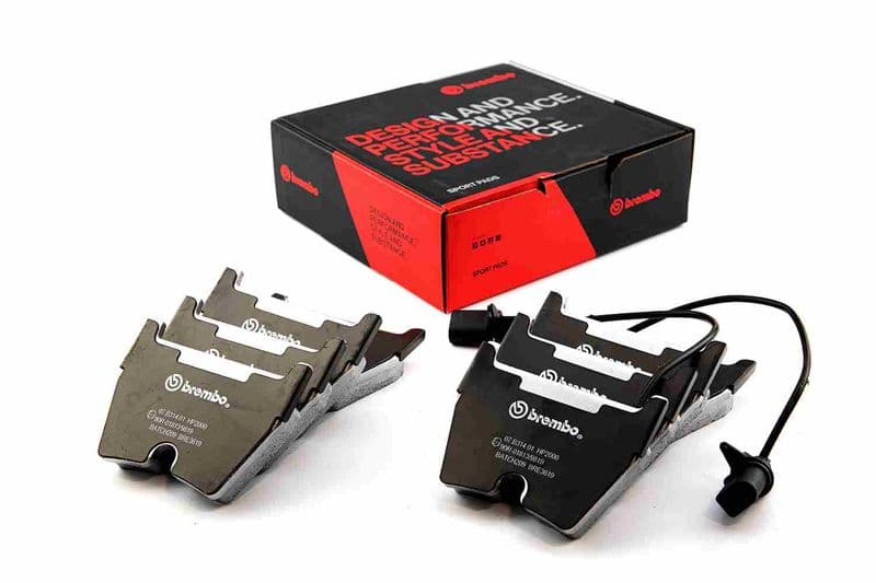 Remblokken - afstelling HP2, goedkeuring van de weg, voor past: AUDI A4 B7, A4 B8, A5, A6 C5, R8, R8 SPYDER  LAMBORGHINI DIABLO, GALLARDO, GALLARDO SPYDER, MURCIÉLAGO  VW PHAETON 3.0D-6.5 01.98-