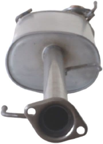 Middendemper uitlaatsysteem past: TOYOTA LAND CRUISER PRADO 3.0D 09.02-12.10