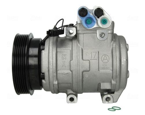 Airconditioning compressor past: HYUNDAI COUPE II, ELANTRA III, TUCSON  KIA CARENS I, CARENS III, PICANTO I, SPORTAGE II 1.1D-2.7 06.00-03.13
