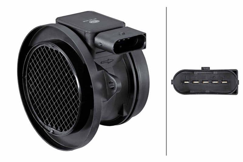 Luchtstroommeter (5 pin, module) past: MERCEDES C (CL203), C T-MODEL (S203), C T-MODEL (S204), C (W203), C (W204), CLC (CL203), CLK (A209), CLK (C209), E T-MODEL (S211) 1.6-1.8LPG 05.02-12.18