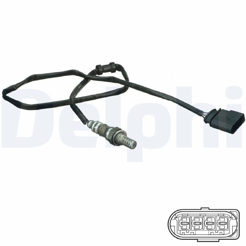 Lambda sonde (aantal draden 4, 909mm) past: AUDI A3, A4 B6, A4 B7, A6 C5, A8 D3, ALLROAD C5, TT  PORSCHE CAYENNE  SEAT AROSA, LEON, TOLEDO II  SKODA OCTAVIA I  VW BORA, BORA I 1.0-6.0 12.95-03.16