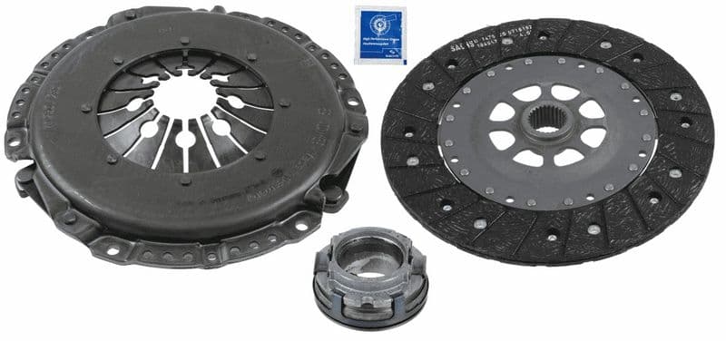 Koppelingskit met lager (250mm) past: MERCEDES SPRINTER 2-T (B901, B902), SPRINTER 3-T (B903), SPRINTER 4-T (B904), VARIO, VARIO (B667, B670, B668), VARIO (B670) 2.9D/4.2D/4.3D 02.95-
