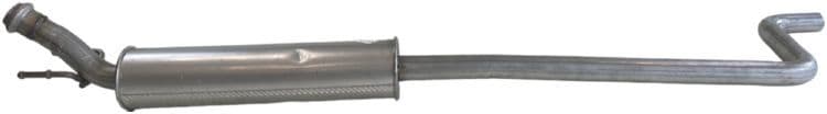 Middendemper uitlaatsysteem past: CITROEN BERLINGO, BERLINGO MULTISPACE, C4 PICASSO I  PEUGEOT 5008, PARTNER, PARTNER TEPEE 1.2/1.6 07.08-