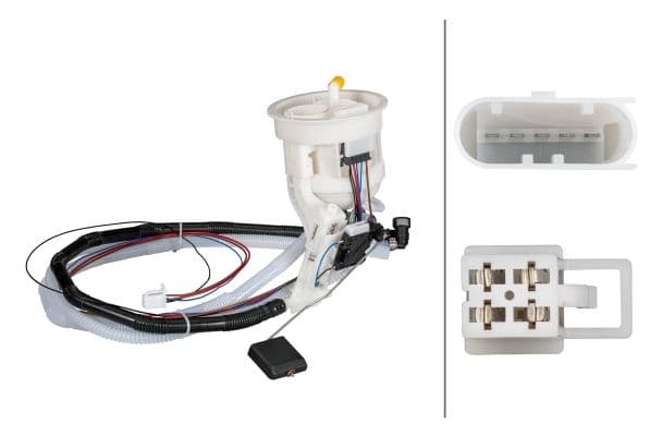 Elektrische brandstofpomp (module) past: MERCEDES CLS (C219), E T-MODEL (S211), E (W211) 1.8-5.0 03.02-12.10