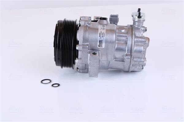 Airconditioning compressor past: ALFA ROMEO MITO  FIAT DOBLO, DOBLO CARGO, FIORINO, GRANDE PUNTO, LINEA, PUNTO, PUNTO EVO, QUBO  OPEL COMBO, COMBO TOUR 1.3D/1.4/1.4CNG 10.05-