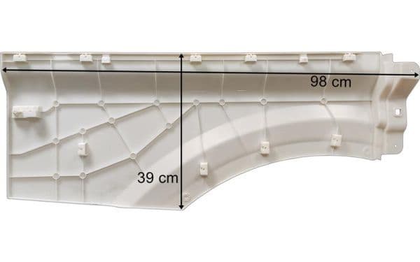 Voorspatbord Links past: MAN TGX II 02.20-