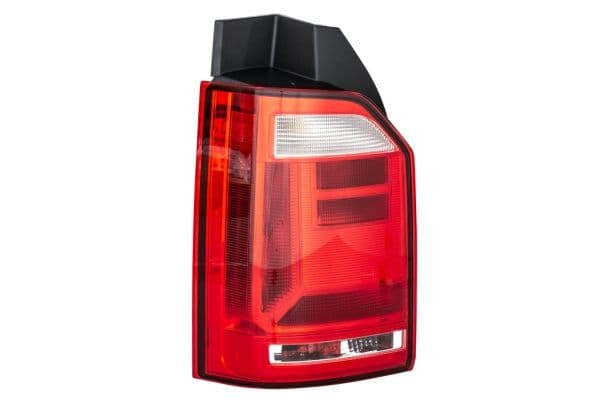 Achterlicht Links (P21/5W/W21W/W5W, kleur indicator wit, kleur van het glas red, anti-fog licht) past: VW TRANSPORTER T6 Bus / Oversize lichaam 04.15-02.19