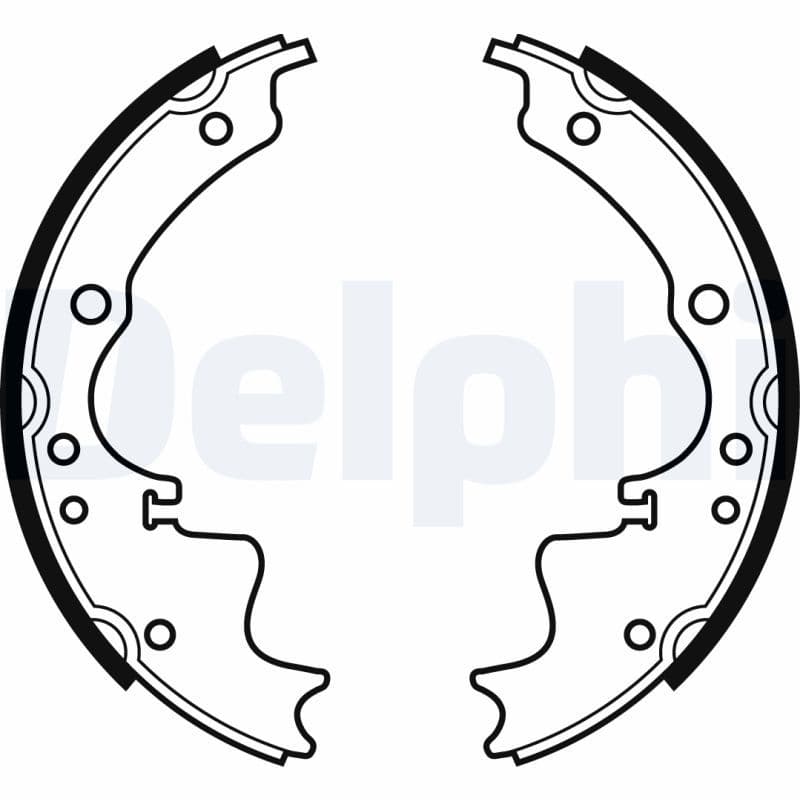 Brake shoe set