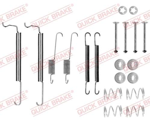 Accessory Kit, brake shoes