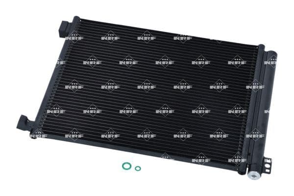 A/C condensator (met droger) past: NISSAN MICRA IV 1.2 05.10-10.15