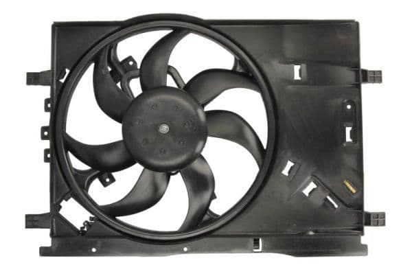 Radiatorventilator (met huisvesting) past: FIAT GRANDE PUNTO, PUNTO, PUNTO EVO  OPEL CORSA D 0.9-1.6 06.05-