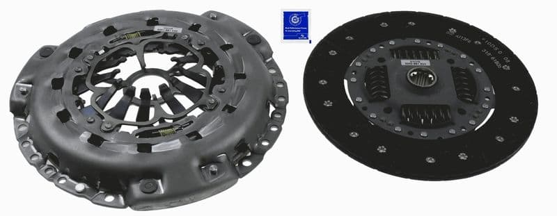 Zelfstellende koppelingskit (240mm) past: SAAB 9-3 2.0/2.0ALK 09.02-02.15