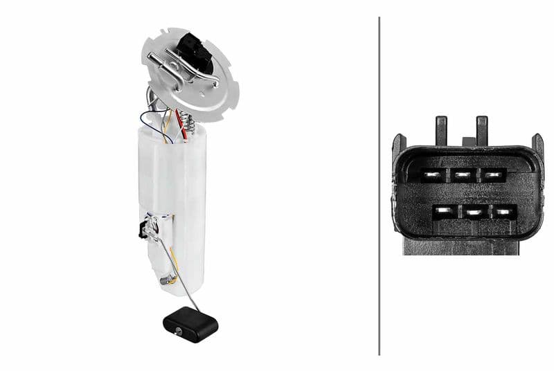 Elektrische brandstofpomp (module) past: CHEVROLET LANOS  DAEWOO LANOS 1.3/1.5/1.6 02.97-