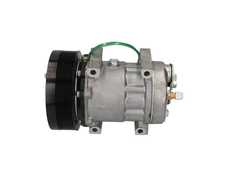 Airconditioning compressor 24V (R134a) past: CATERPILLAR 14M, 16M, 120H, 120K, 120K2, 120M, 135H, 140H, 140K, 621B, 621E, 621F, 621G, 623B, 623E, 623F, 623G, 627E, 627F, 627G, 631D, 631E, 631G, 633D