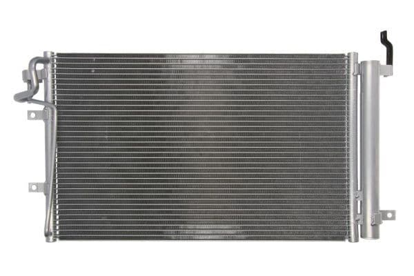 A/C condensator (met droger) past: KIA CERATO I 1.5D-2.0D 03.04-12.09