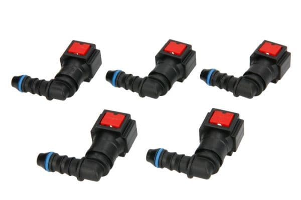 Ad Blue snelsluitkabel (hoek inch, met o-ring  tekalan, diameter aansluitpijp: 6,3mm, ID 6  6mm x 8mm, prijs per 5pcs)