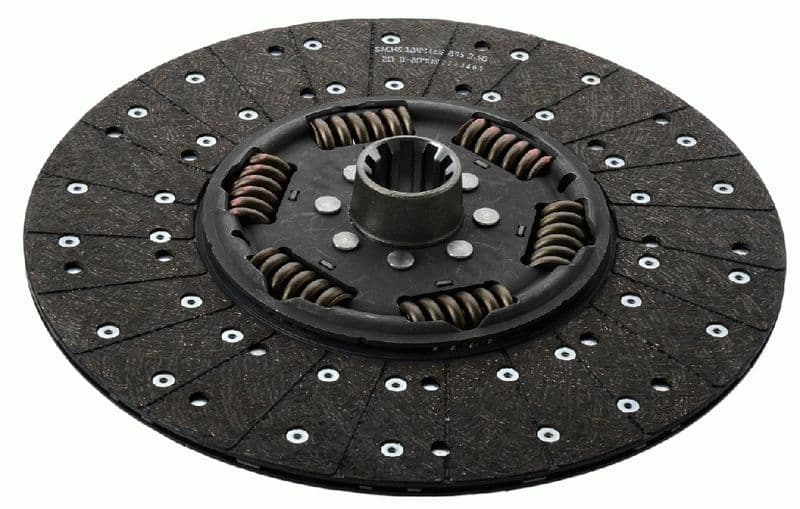 Koppelingsplaat/plaat (430mm) past: DAF 65 CF, 75 CF, 85, 85 CF, 95, 95 XF, CF, CF 75, CF 85, XF 105, XF 95  IVECO MAGELYS  MAN TGX I 09.87-