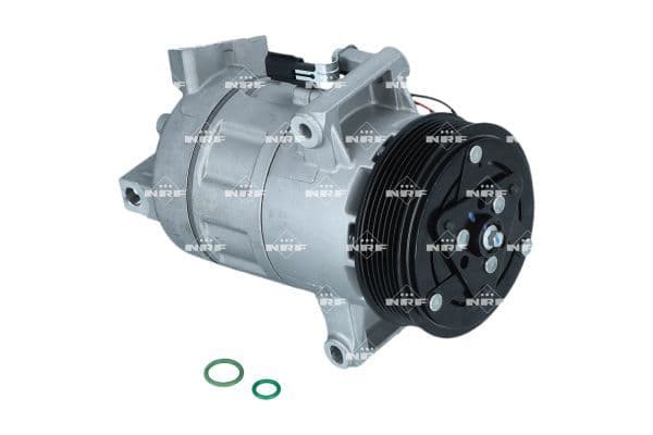 Airconditioning compressor past: NISSAN QASHQAI I  RENAULT GRAND SCENIC II, MEGANE II, SCENIC II 1.6/1.6LPG/2.0D 09.05-