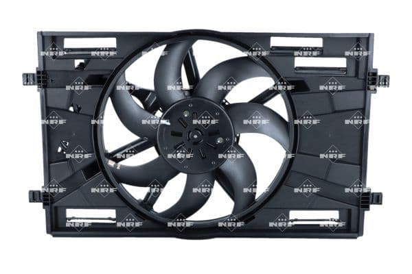 Radiatorventilator (met huisvesting) past: AUDI A3, A3 ALLSTREET, Q2, Q3  CUPRA FORMENTOR, LEON, LEON SPORTSTOURER  SEAT ATECA, IBIZA V, LEON, LEON SC, LEON SPORTSTOURER, LEON ST 1.0-2.0D 04.12-