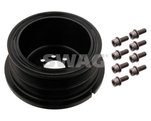 Krukaspoelie (aantal ribben: 6) past: BMW 5 (E60), 5 (E61), 6 (E63), 6 (E64), 7 (E65, E66, E67), X5 (E53) 3.6-4.8 07.01-12.10