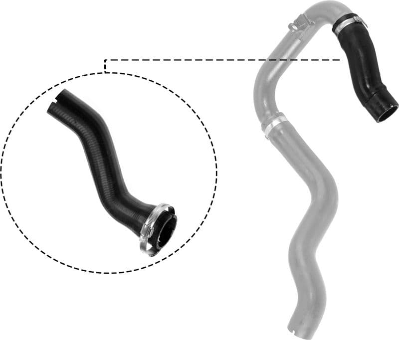 Verwarmingsslang (34mm) past: FIAT GRANDE PUNTO, PUNTO, PUNTO EVO 1.3D 10.05-