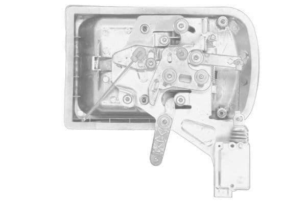 Door handle Rechts extern past: MAN F2000  IVECO DAILY III, DAILY IV, DAILY V 05.99-